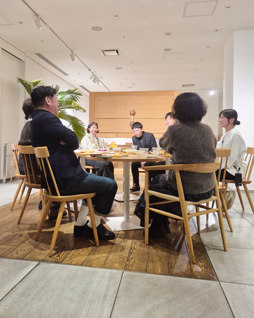 ポップアップイベント後の懇親会を行いました